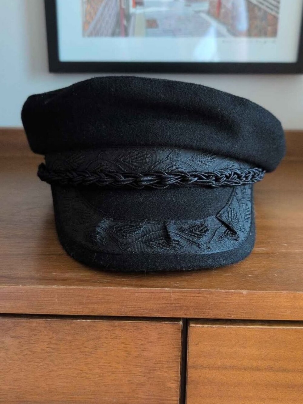 Black Fisherman's Cap
